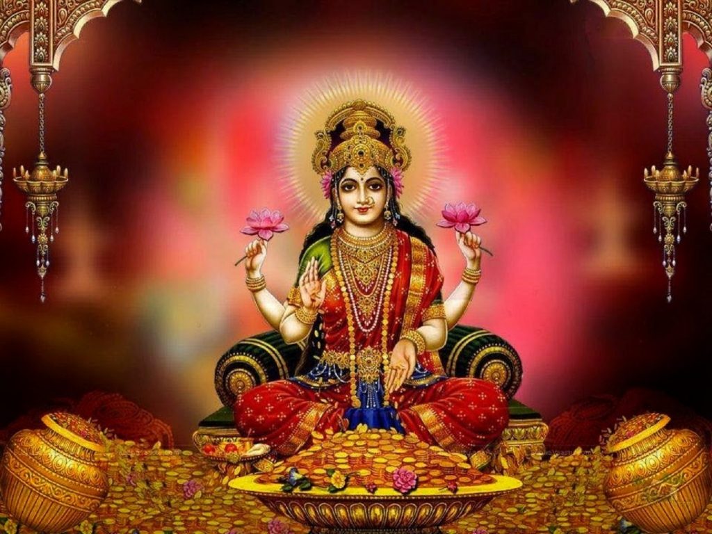 7. Lakshmi, Hindu Goddess of Wealth and Beauty - wide 3