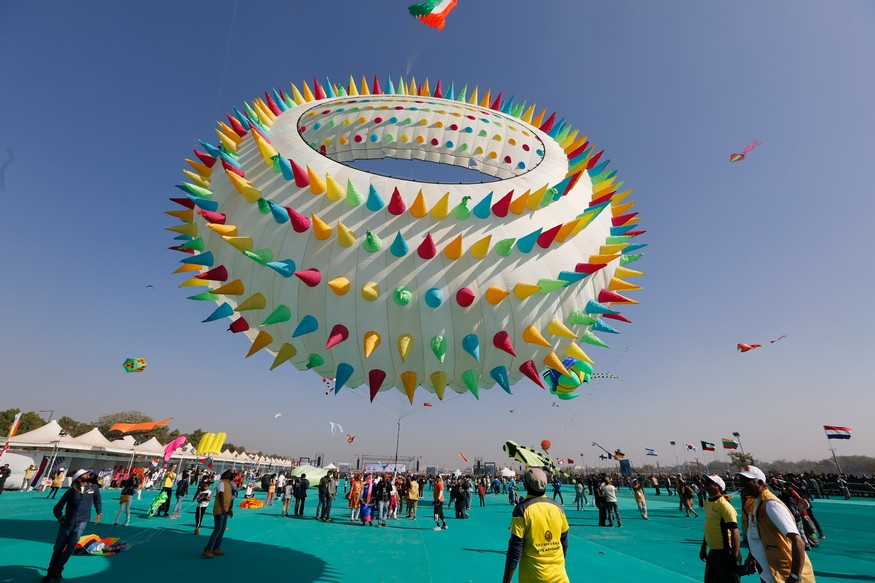 International Kite Festival in Gujarat Uttarayan The Cultural